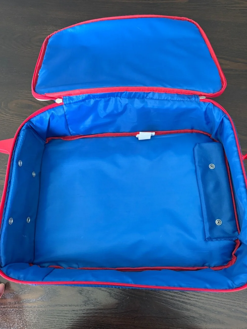 Marvel Spider-Man Kids Rolling Backpack - Red, Blue, White